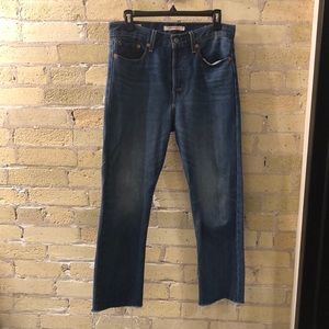 Levi Size 29 Wedgie Straight High Rise Jeans